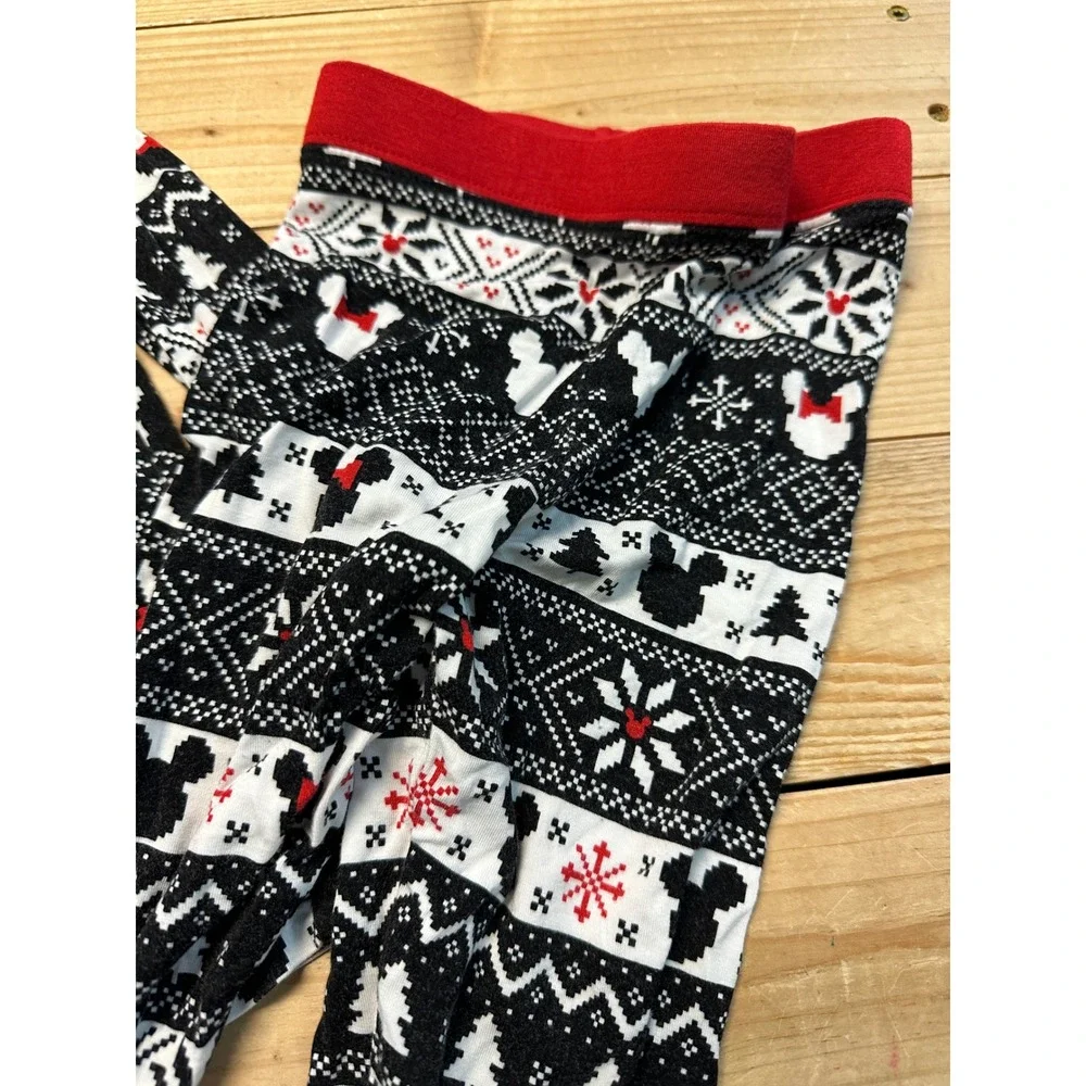 Disney Mickey Mouse Holiday Fair‎ Isle Pajama Set Toddler Kids 18 24 Months